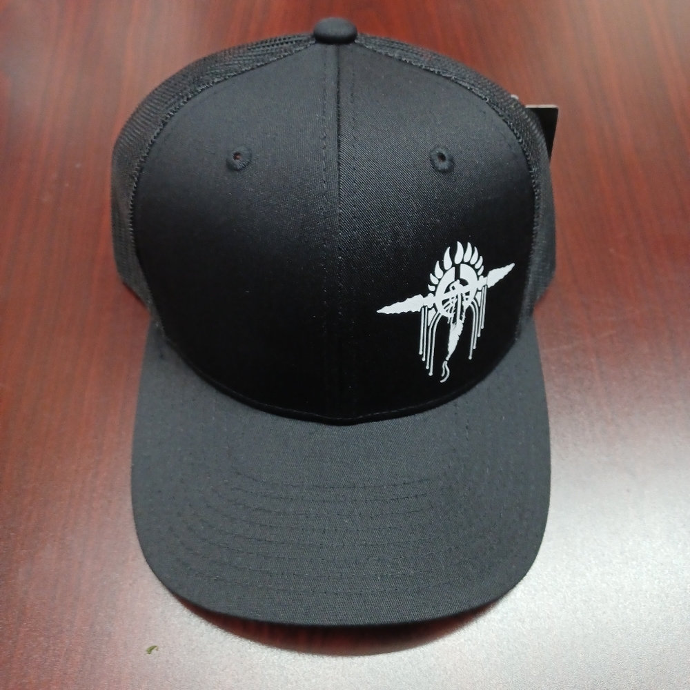 Native American Arrow Adjustable Snapback Meshback Cap